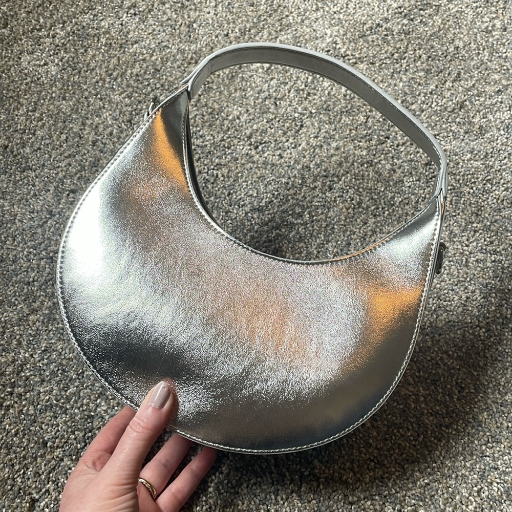 Silver Bag From LOFT